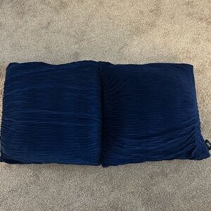 Navy Blue Pillow Set 20”